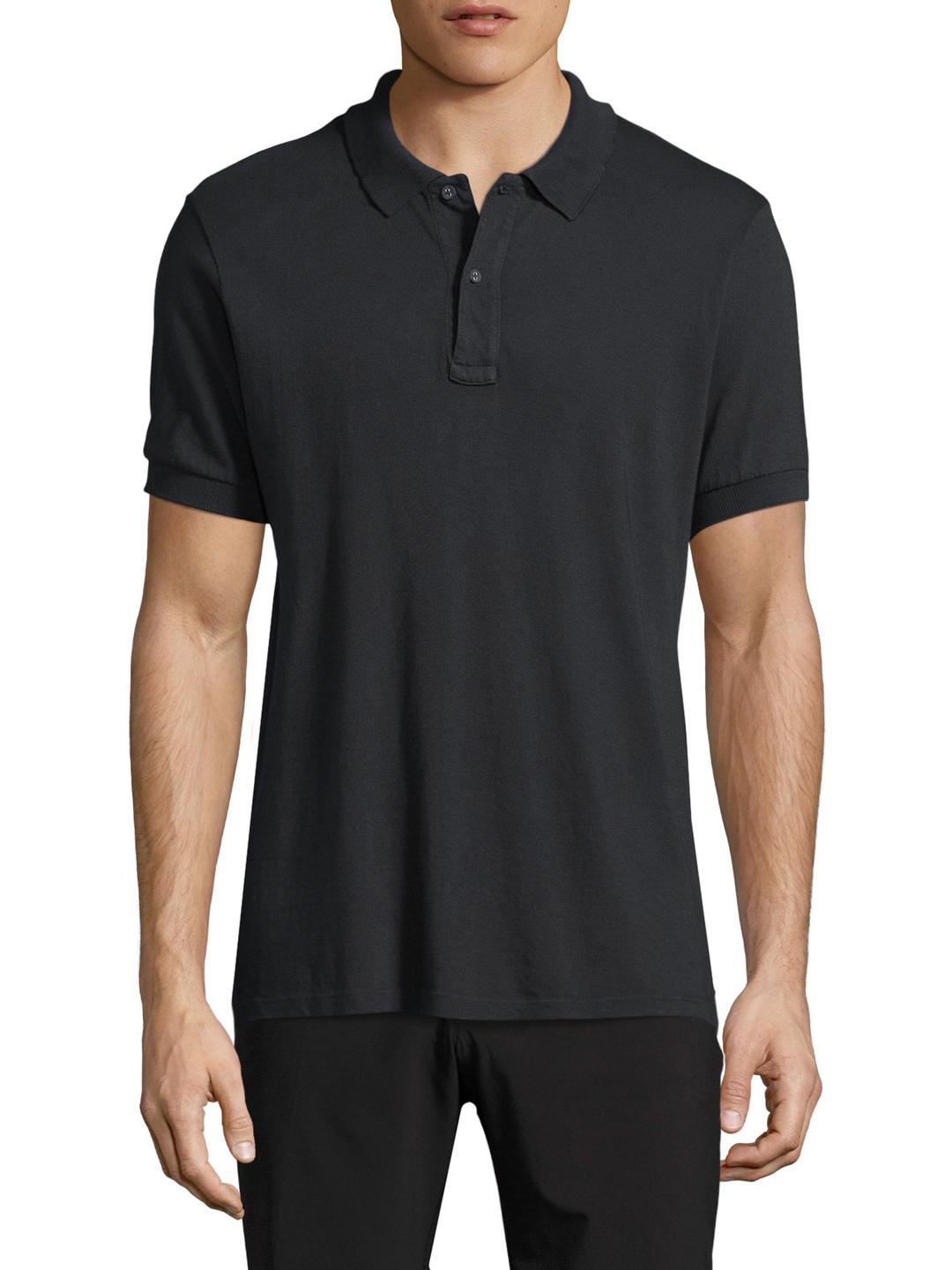 View Black Polo Shirt Khaki Pants Pictures