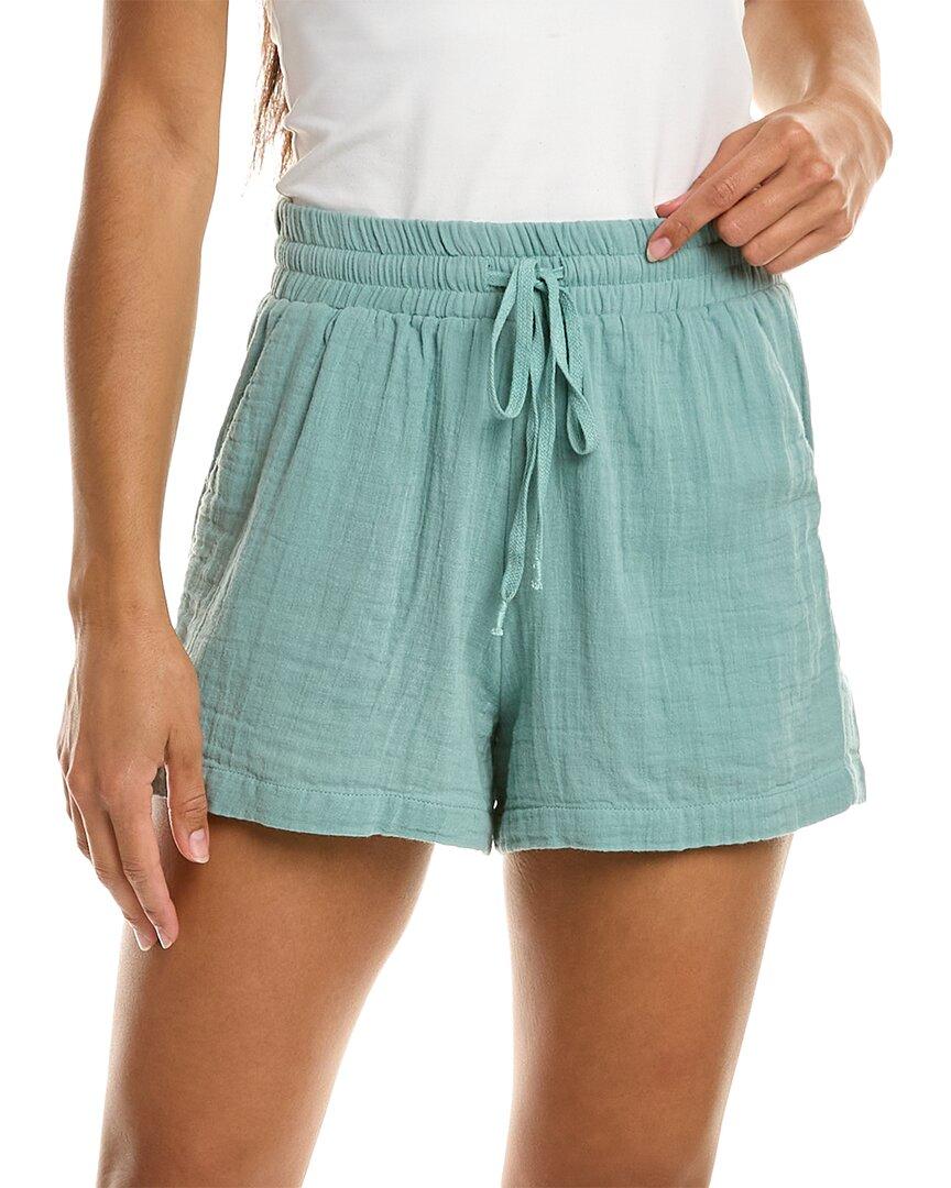 Elan Gauze Short in Blue Lyst