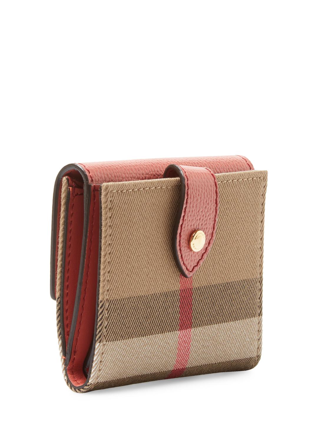 burberry flap wallet