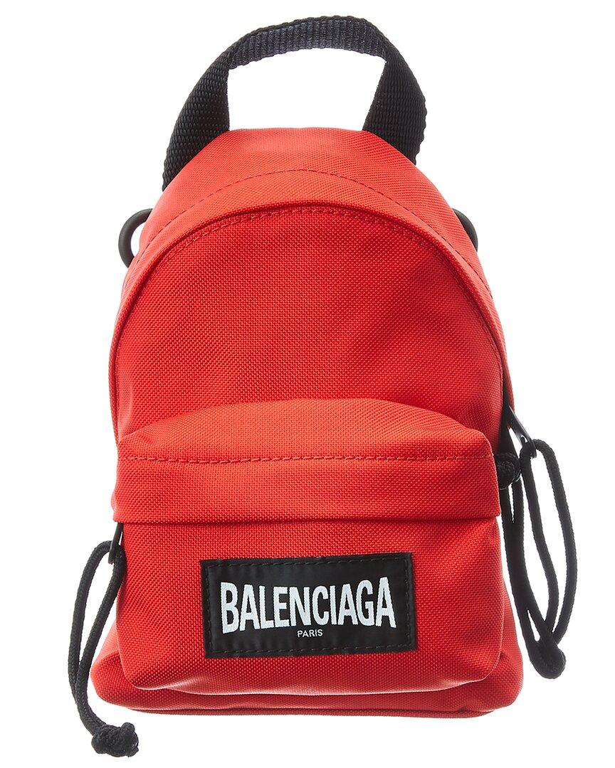 balenciaga red backpack
