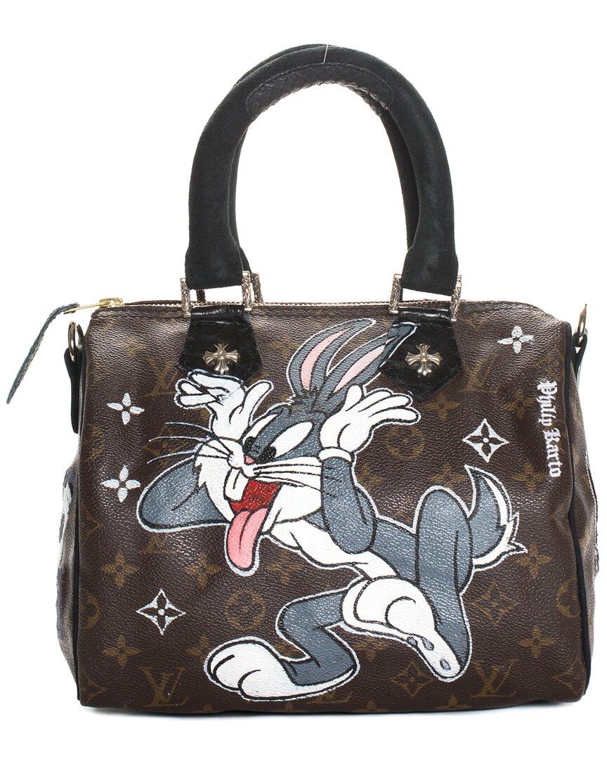 Luxury Louis Vuitton Big Logo With Badass Bugs Bunny In Signature
