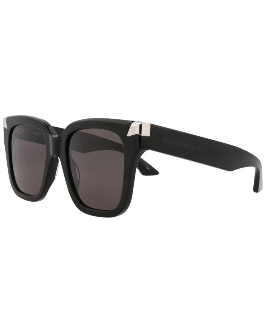 サングラス MCQUEEN 'Stile Duemila' sunglasses Black Alexander McQueen AM0328S - 001 Black | Sunglasses Man