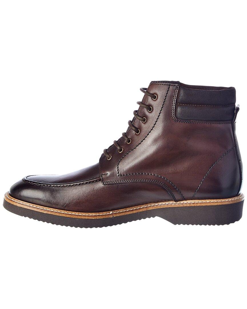 M by Bruno Magli Sligo Leather Boot in Brown for Men | Lyst