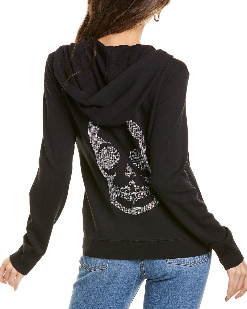 Womens Skull Zip Up Hoodie Shop Outlet 