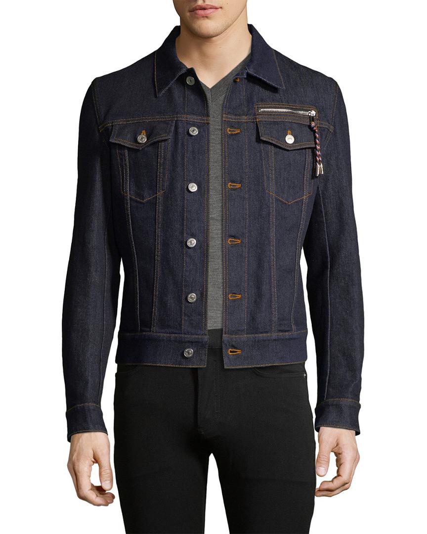 ademen kousen Natuur Dior Homme Denim Jean Jacket in Blue for Men | Lyst