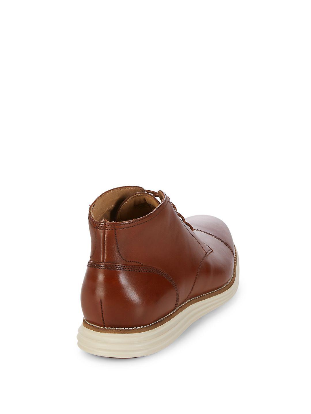 cap toe chukka boot