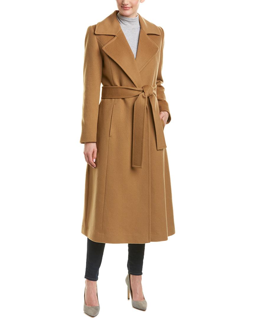 trina turk camel coat
