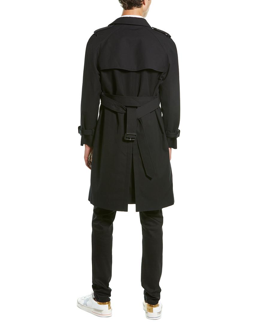 celine black coat