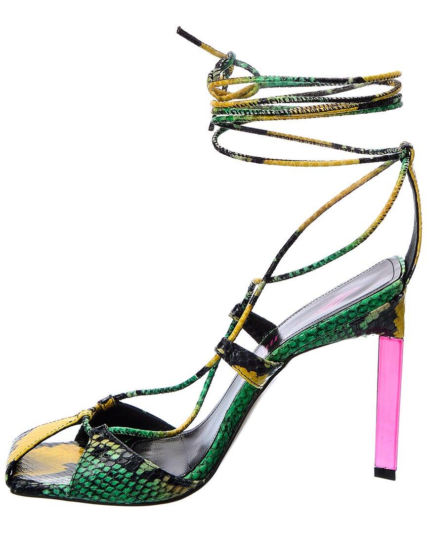 Adele Metallic Leather Sandal