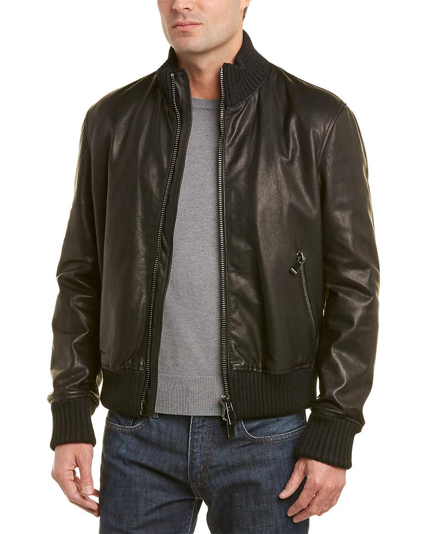 pal zileri leather jacket