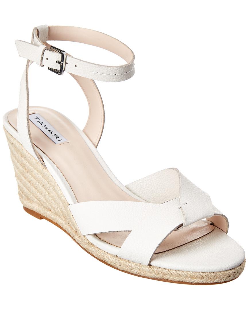 tahari jessica espadrille wedge sandal