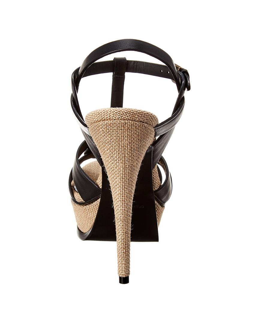 saint laurent rope sandals