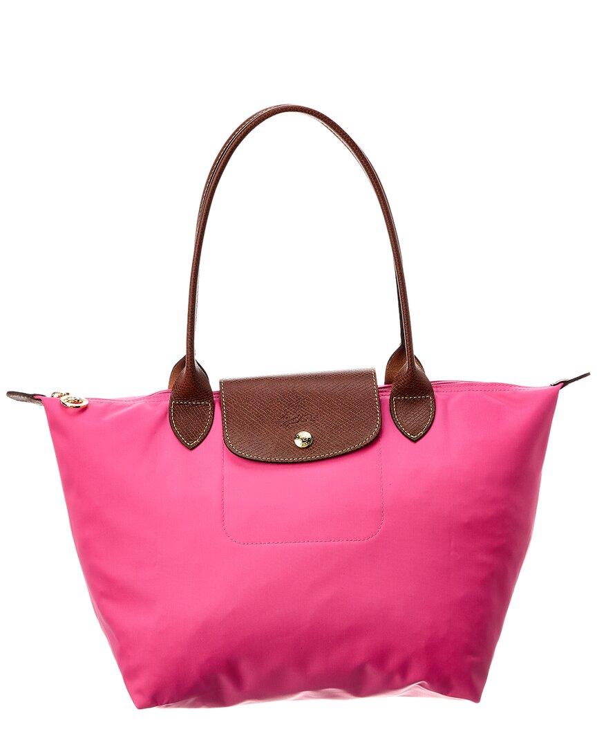 Longchamp Le Pliage Small Nylon Tote in Pink Lyst