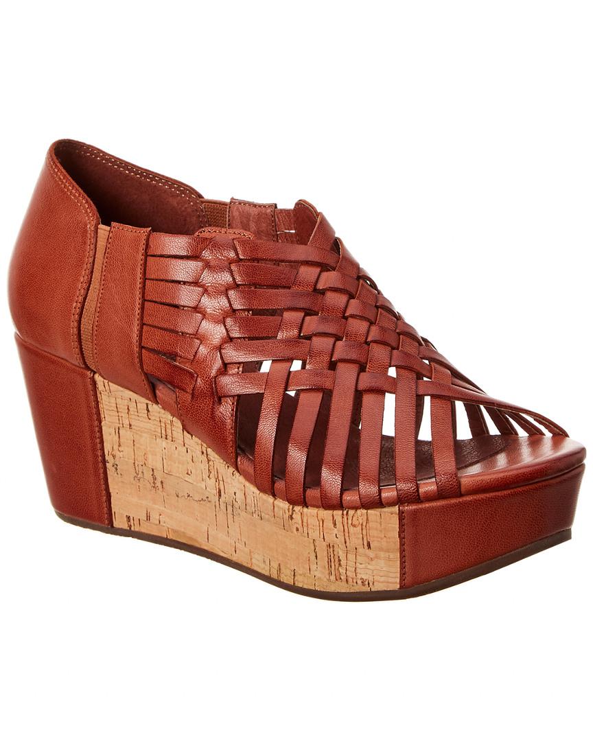 chocolat blu web woven wedge