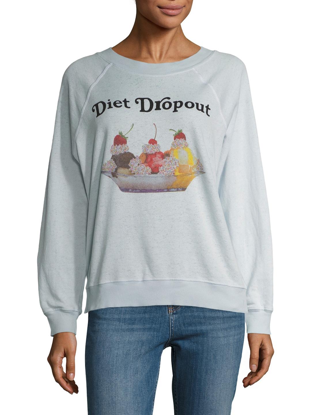 diet dropout sweatshirt
