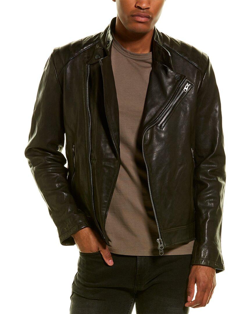 G-Star RAW Raw Suzaki Leather Jacket in 