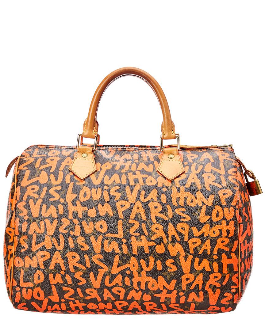 Louis Vuitton Limited Edition Stephen Sprouse Orange Graffiti Monogram Canvas Speedy 30 - Lyst