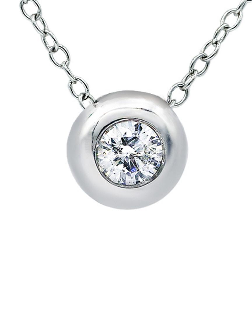 Diana M. Jewels . Fine Jewelry 14k 0.40 Ct. Tw. Diamond Necklace in ...