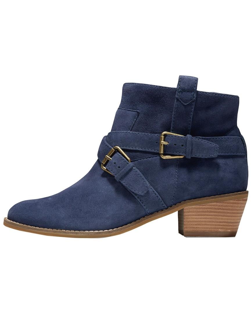 cole haan jensynn suede bootie