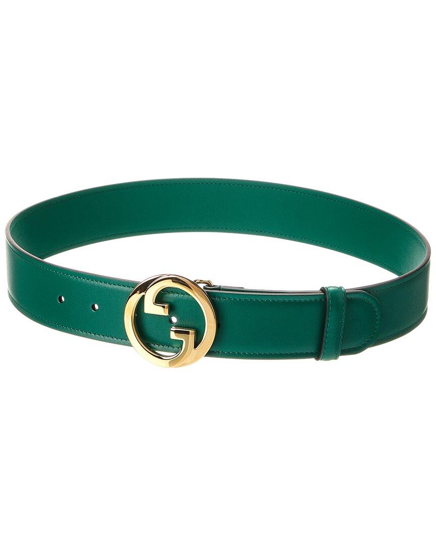 Green Gucci Belt Similar Gucci Gg Blondie Leather Belt In Green