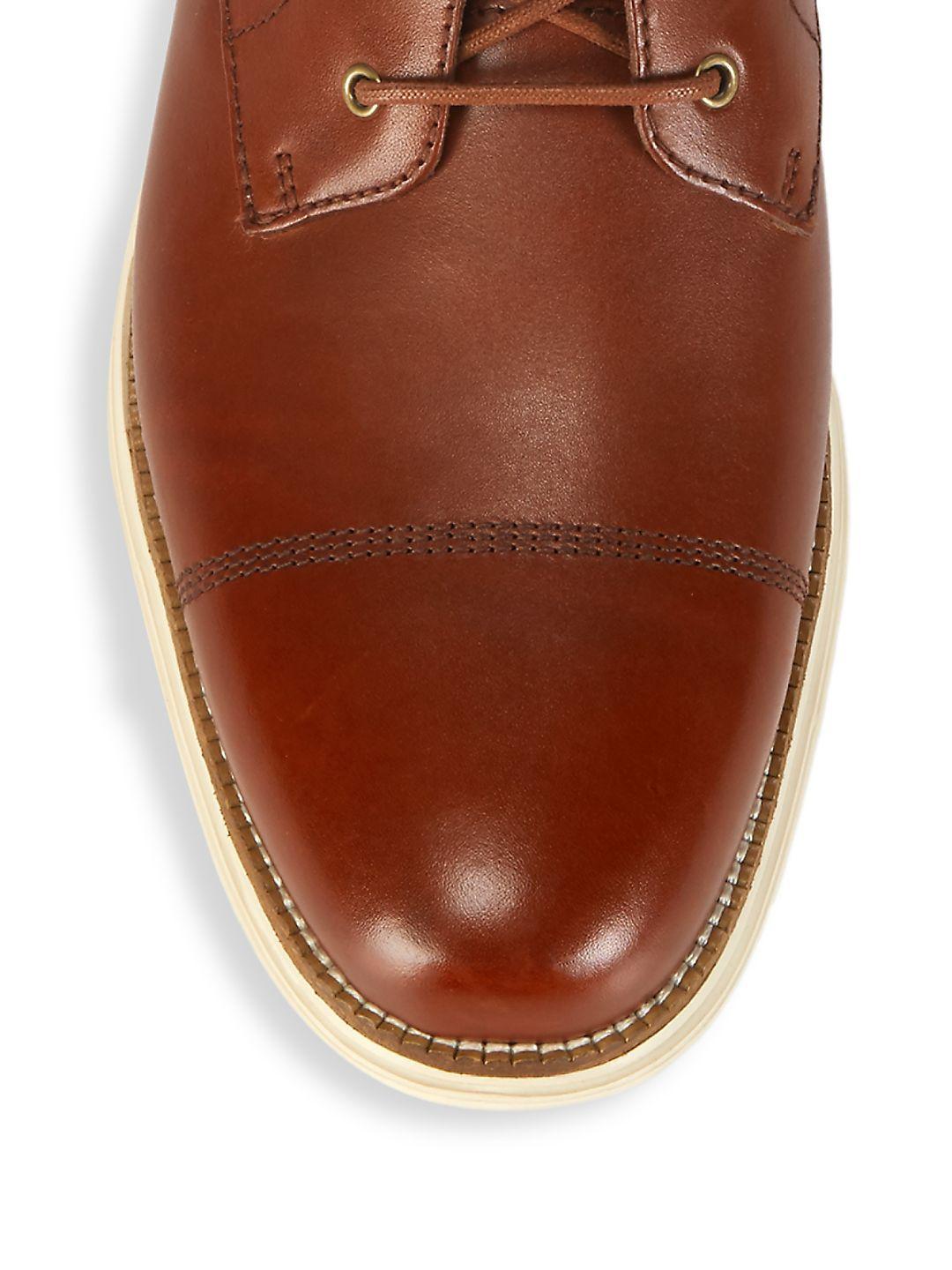 cole haan cap toe boot
