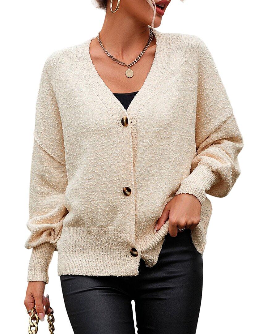 Luna Tuccini Cardigan in Natural Lyst