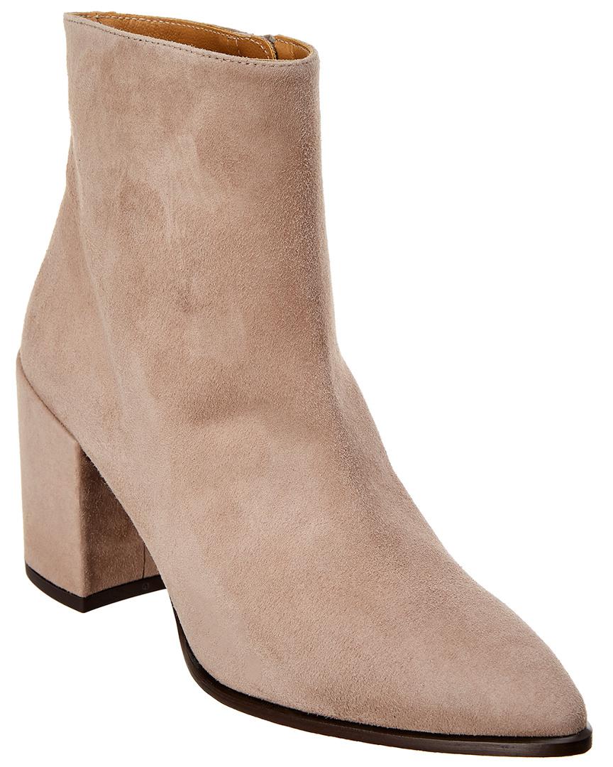 stuart weitzman trendy suede bootie