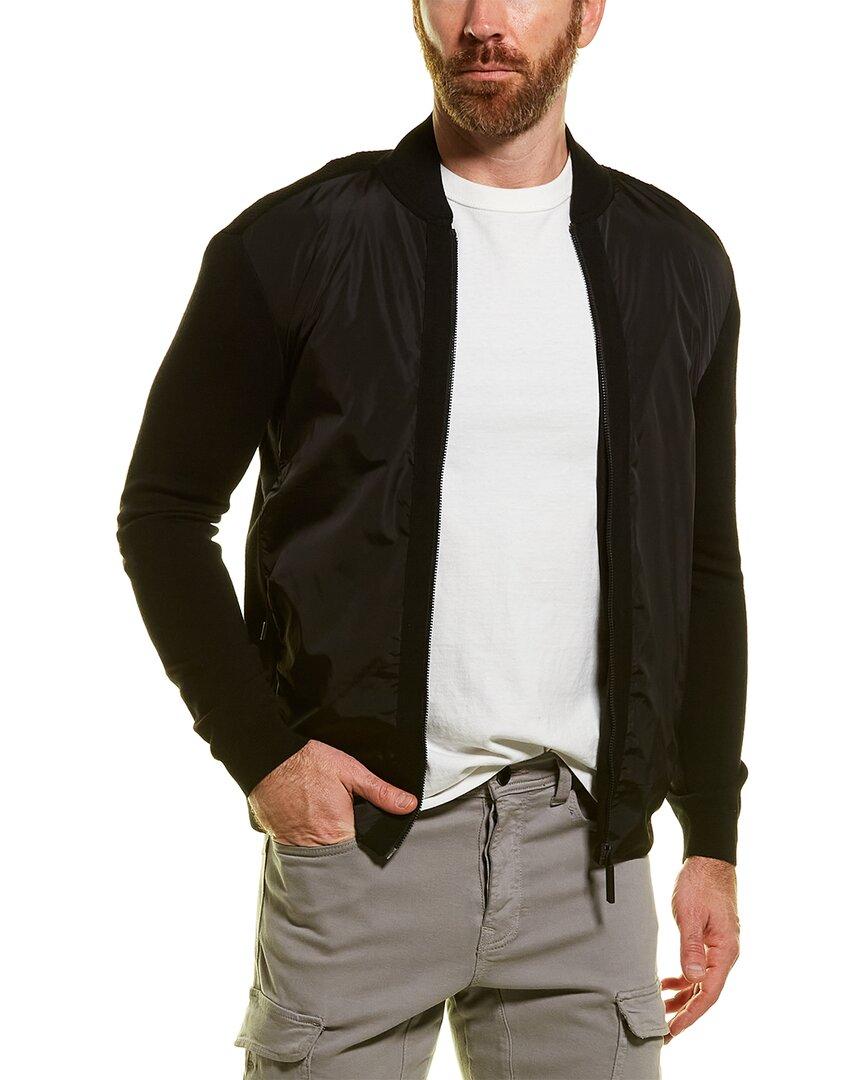 Canada Goose Windbridge Full Zip Wool Sweater in Black for Men | Lyst