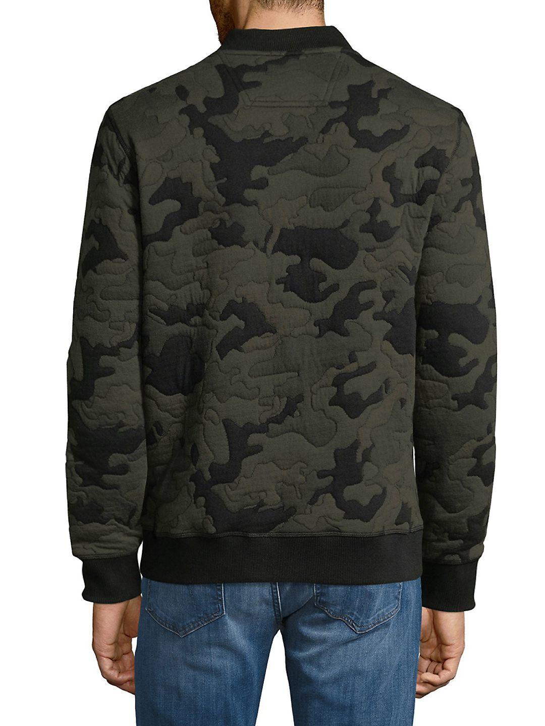calvin klein camo jacket