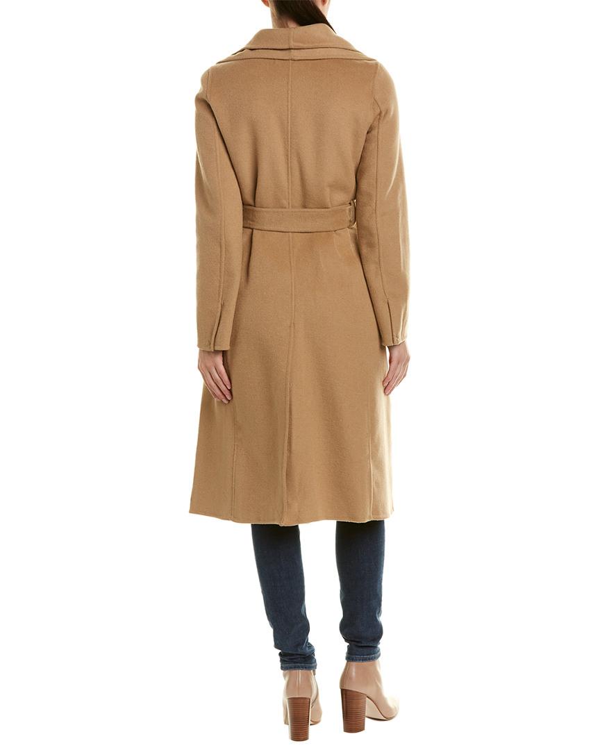 tahari elliot wrap coat
