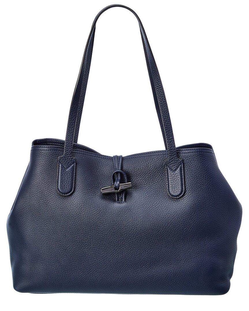 longchamp roseau pilot blue