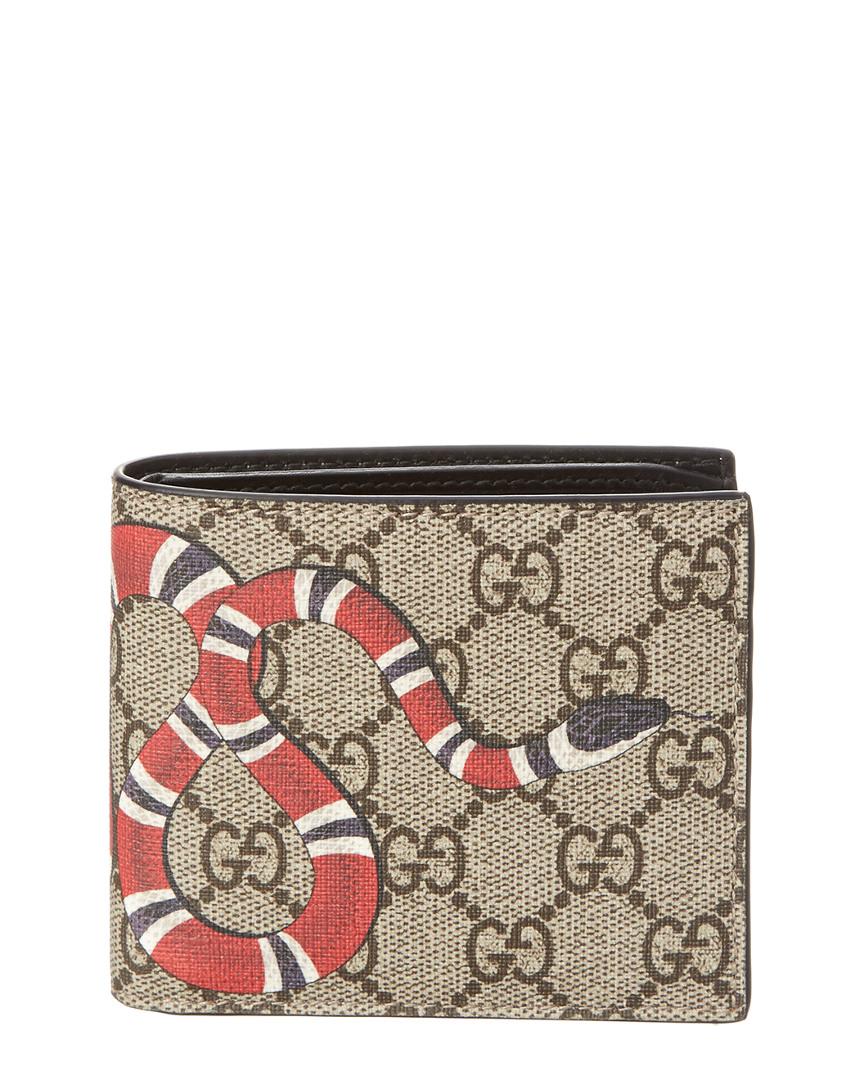 gucci kingsnake supreme wallet