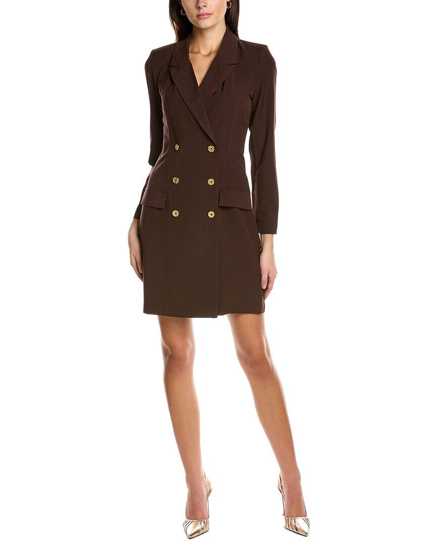Sharagano double clearance breasted trench dress