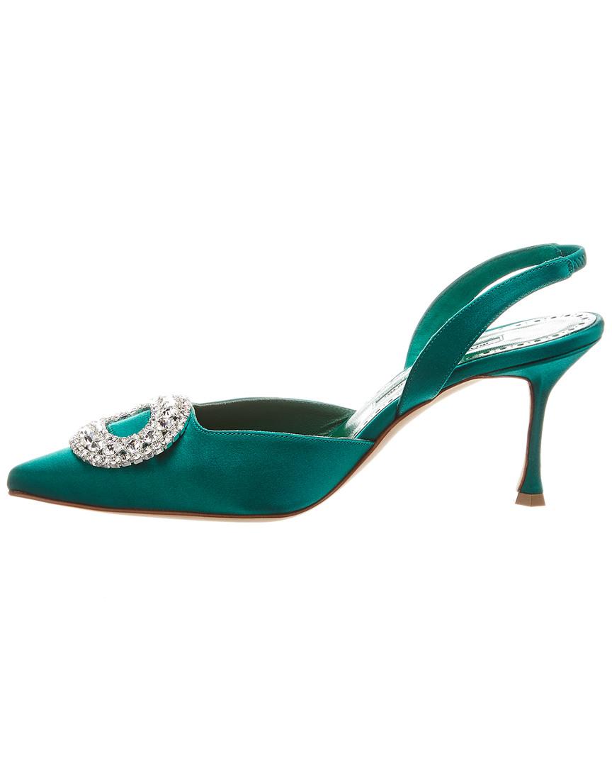 Manolo Blahnik Fiboslac 70 Satin 