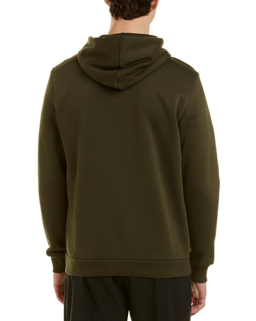 PUMA Essential Hoodie Fleece Big Logo Sweatshirt in Forest Night (Green)  for Men | Lyst