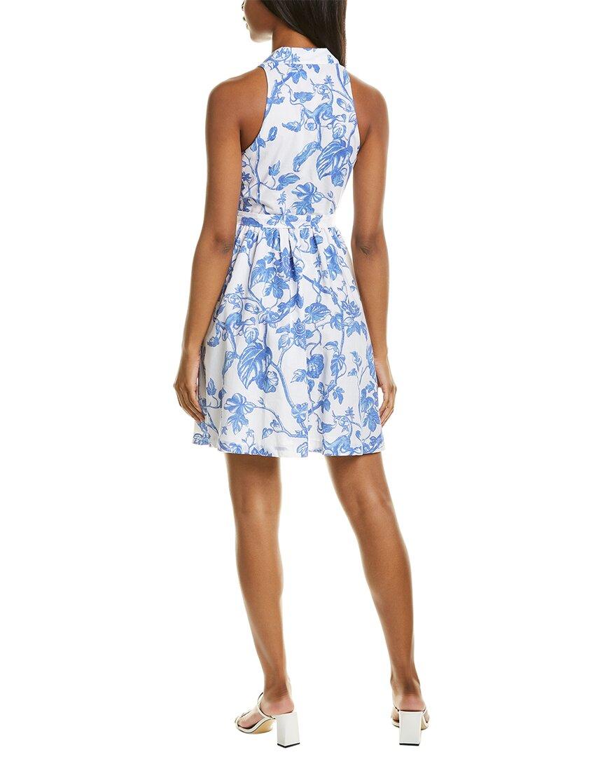 Tori Richard Cotton Jungle Love Mimi Shirtdress In Blue Save 2 Lyst