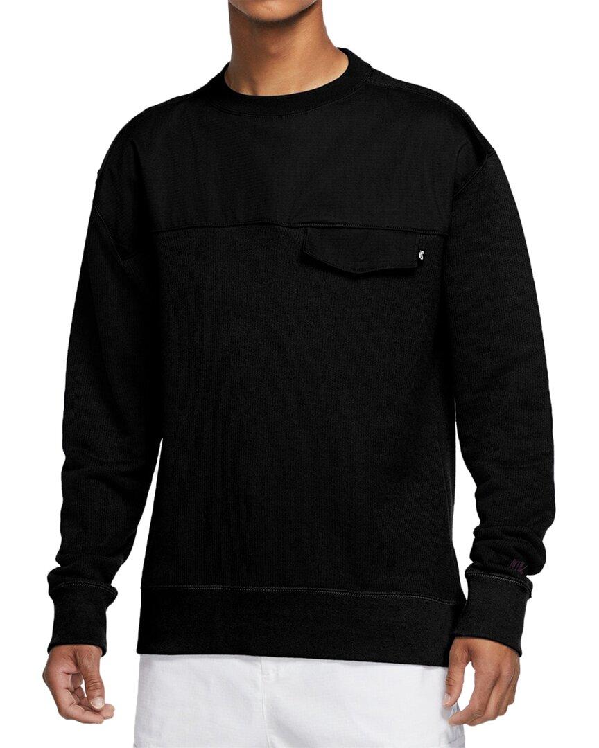 Nike Sb Novelty Crewneck Sweatshirt in Black for Men | Lyst