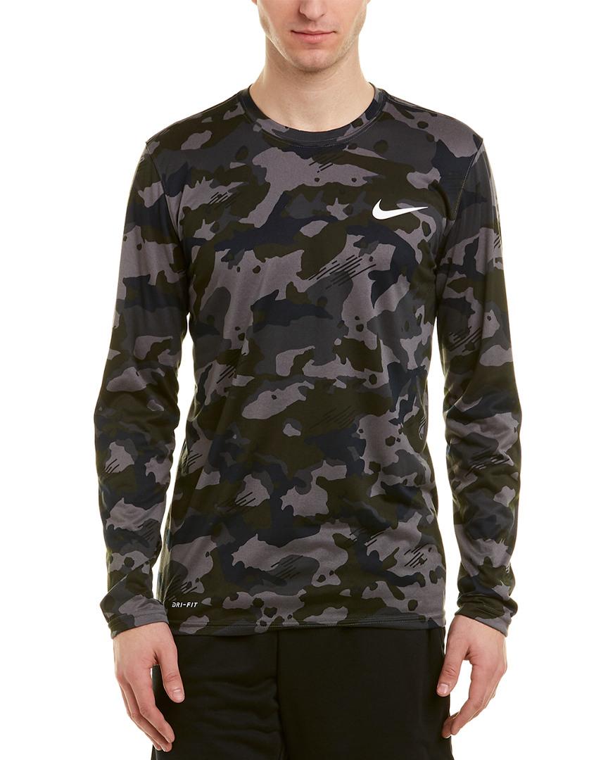 Nike Men's Dri-FIT Camo T-Shirt - Macy's
