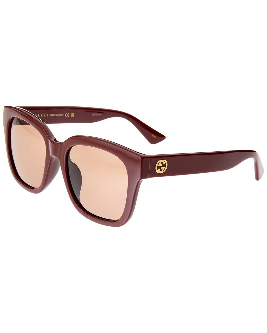Gucci 54mm Sunglasses in Brown | Lyst UK