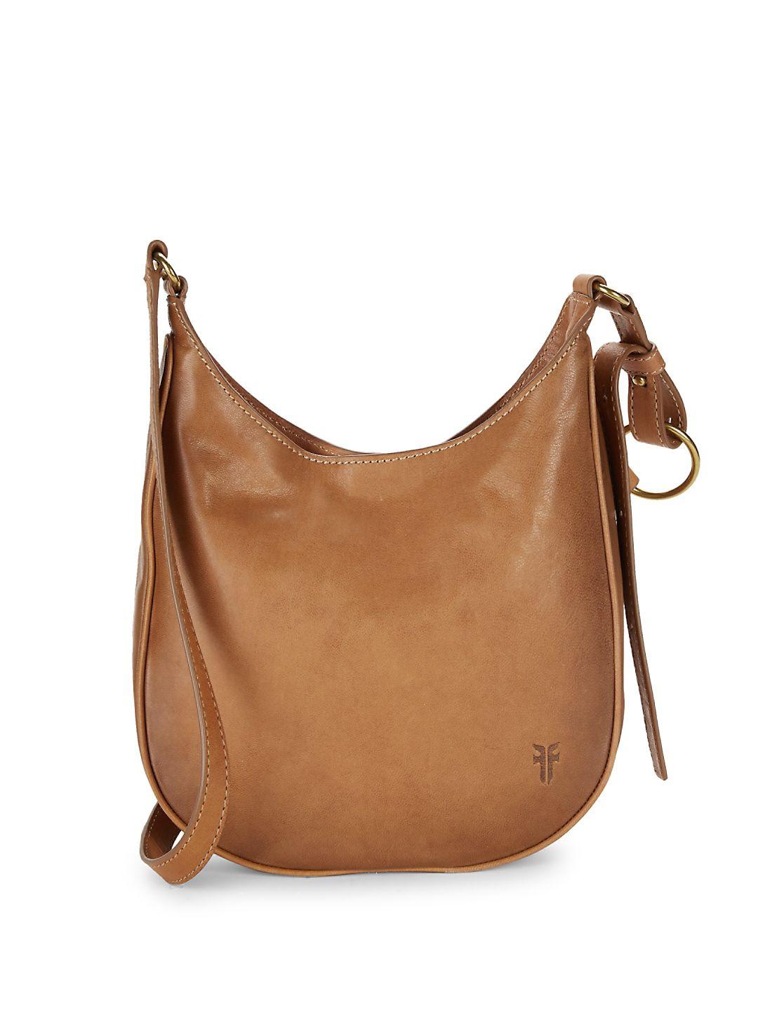 frye madison leather shoulder bag