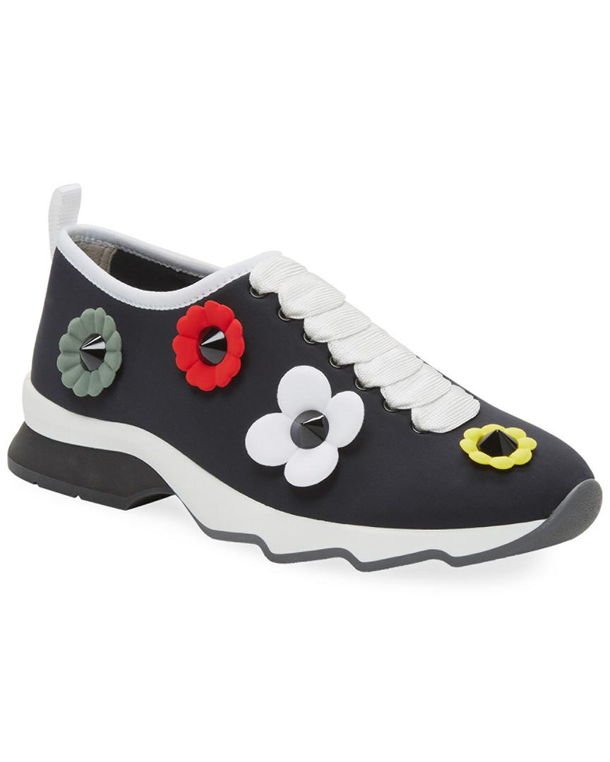 fendi floral sneakers