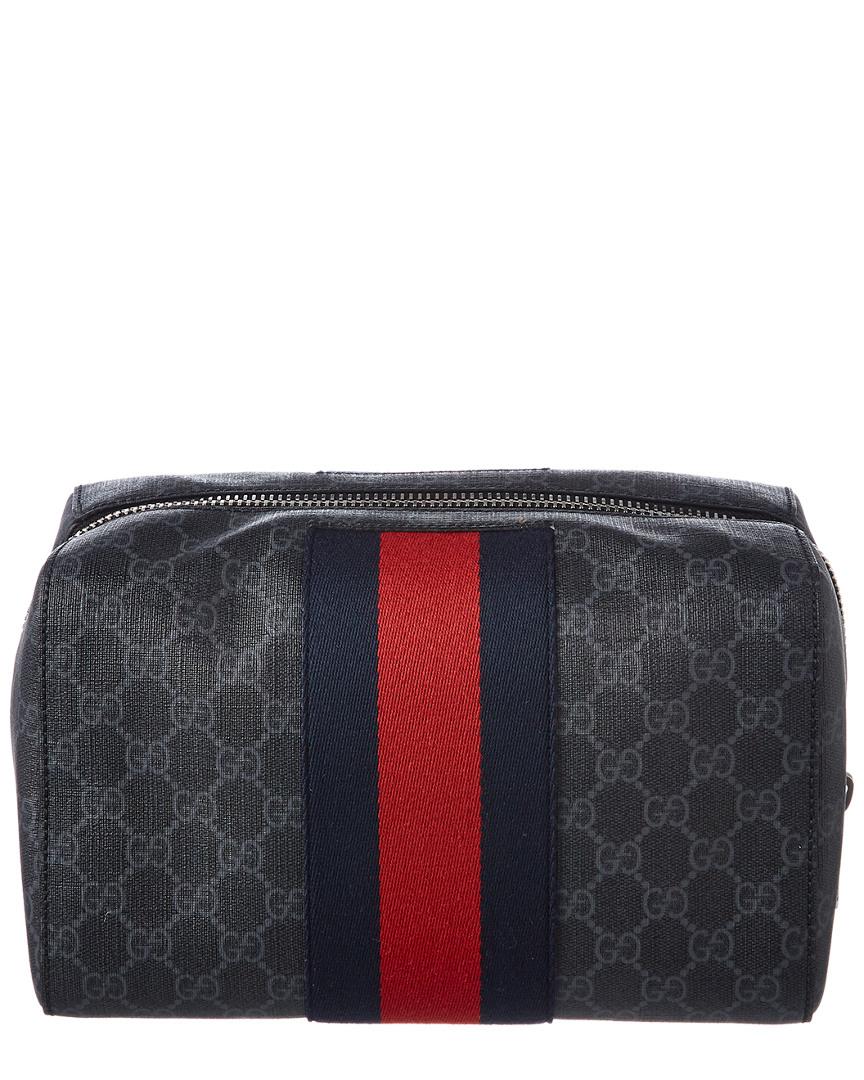 Gucci supreme store wash bag