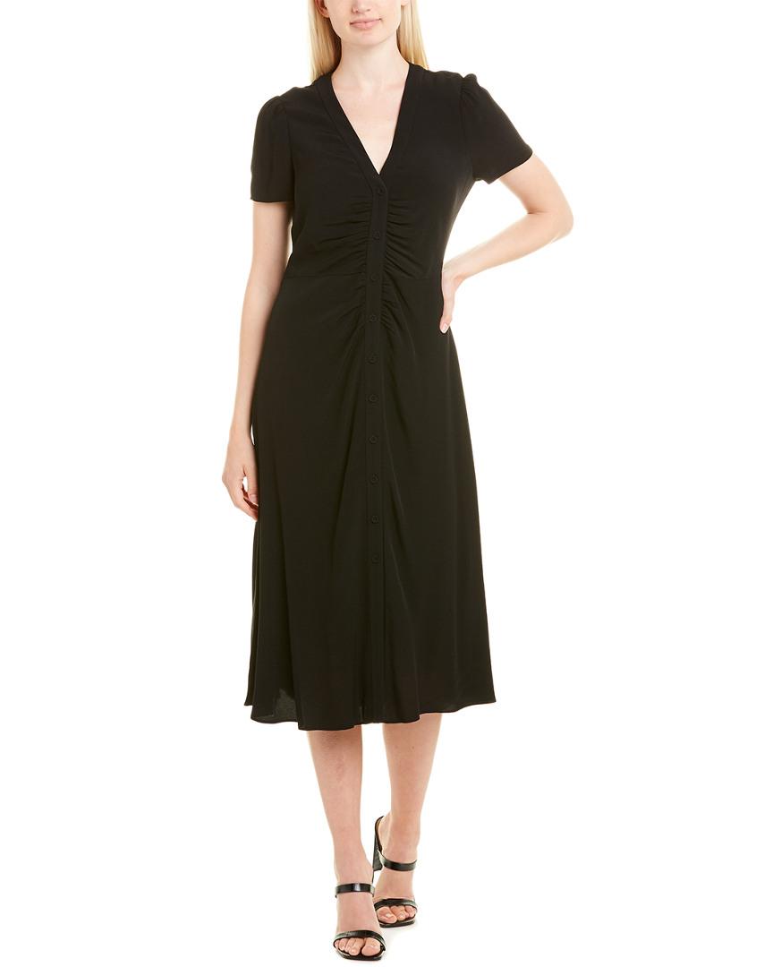 dvf ebony midi dress
