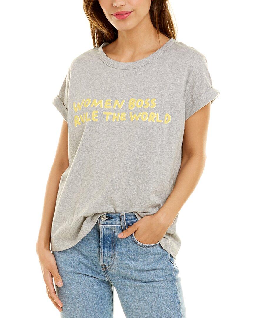 Zadig Voltaire X Band Of Sisters Anya T shirt in Gray Lyst