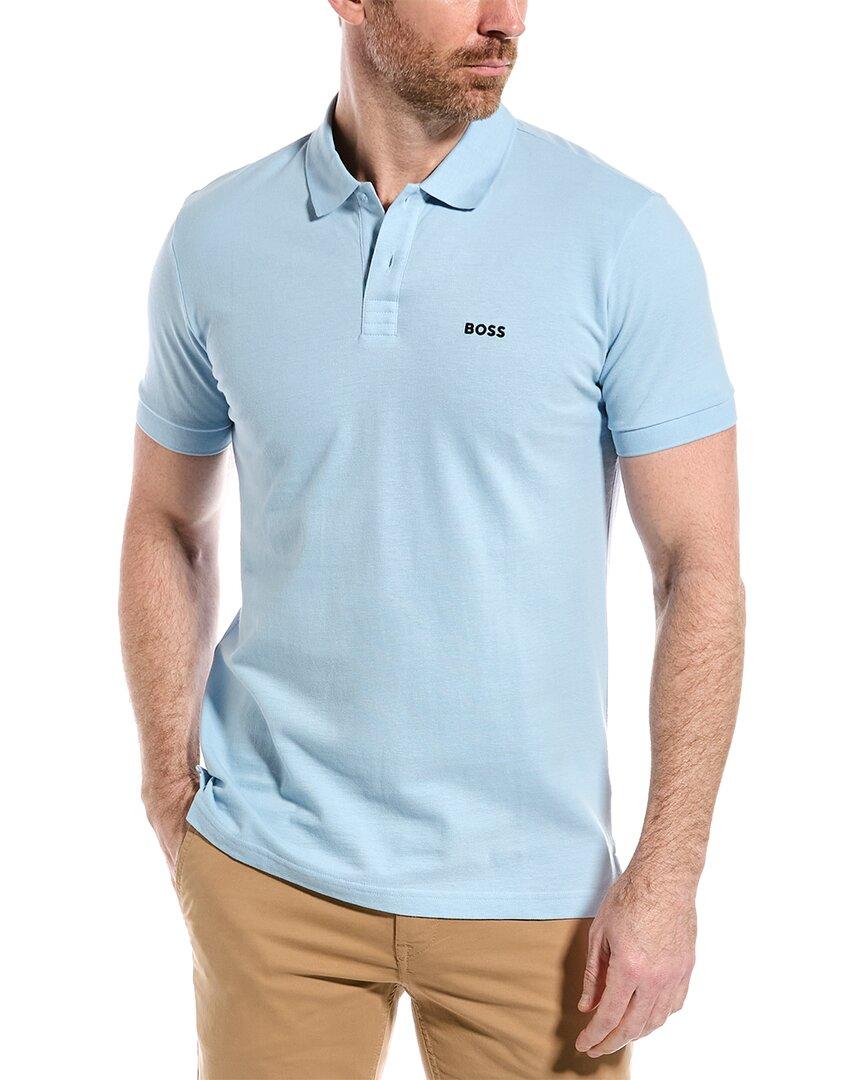 Light blue hugo boss cheap polo