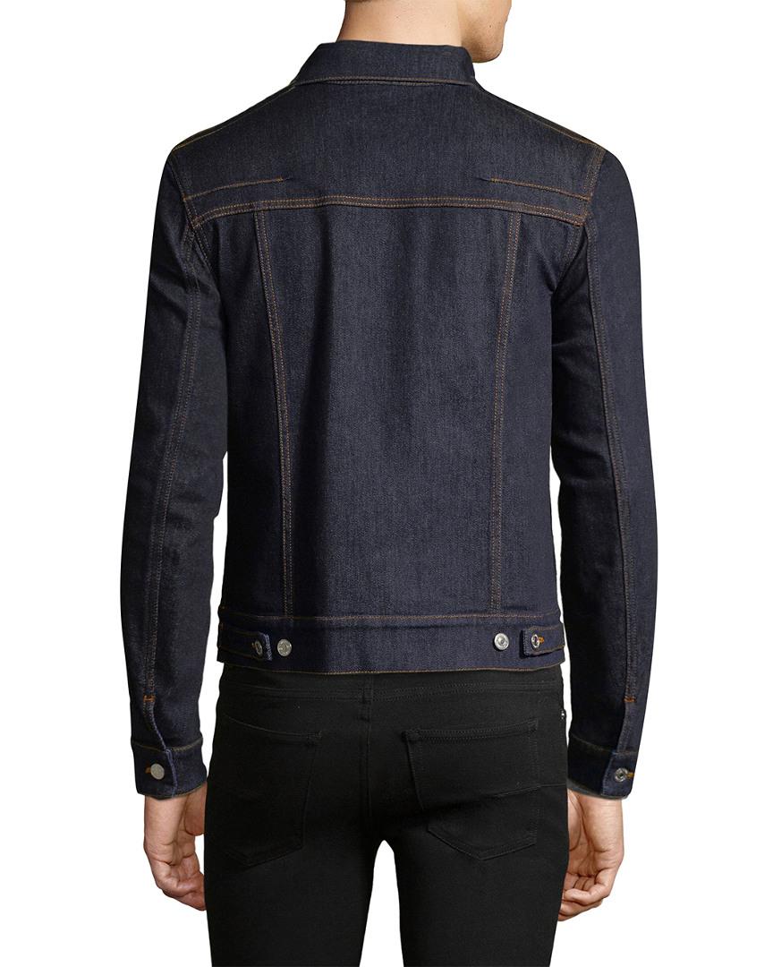 Dior Homme Denim Jean Jacket in Blue for Men | Lyst