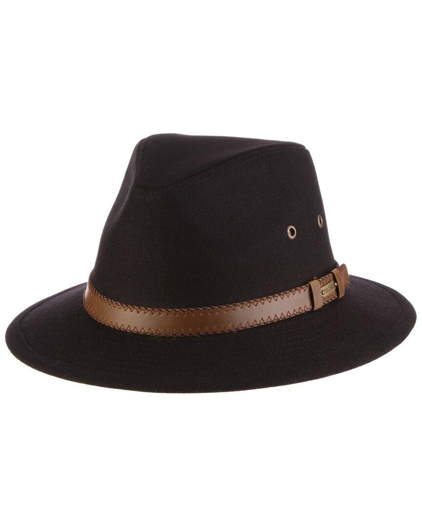 Stetson Wool-blend Safari Hat in Black 