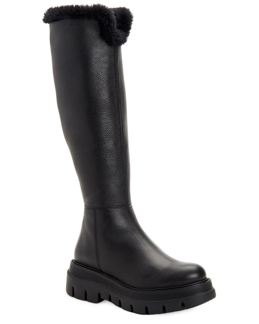 Aquatalia Shiloh Weatherproof Leather Boot in Black Lyst