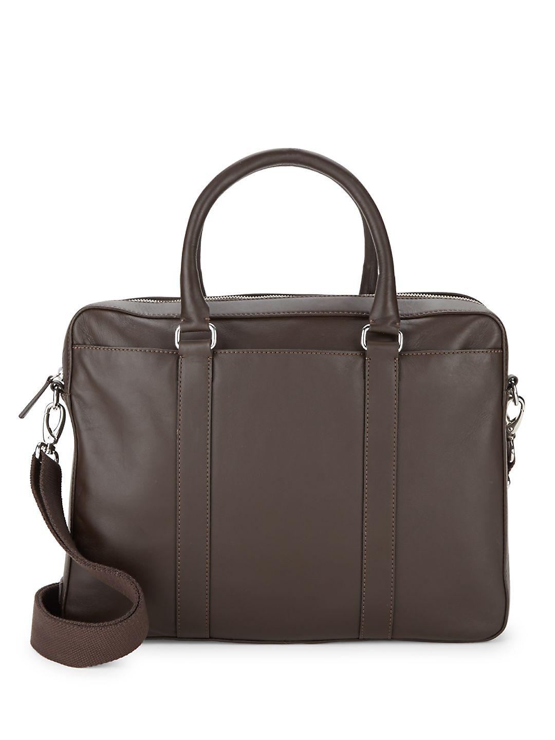 Cole Haan Leather Laptop Bag for Men Lyst
