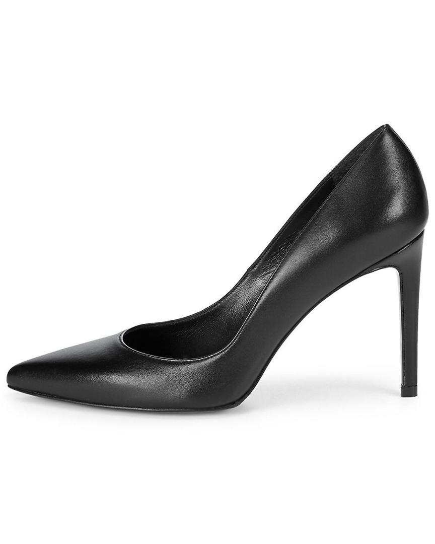 stuart weitzman royal leather stiletto pump